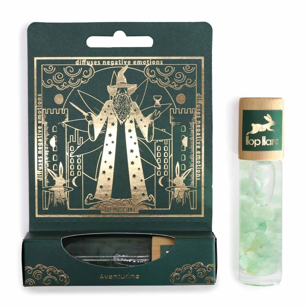 Roll-On Perfume Oil Green Aventurine Magician Hop Hare