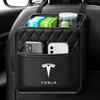 Car Backseat Storage Box Back Seat Organizer Hanging Storage Bag For Tesla Model 3 Model S Model X Model Y Roadster Bonina Coil