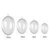 5PCS Home Decoration Egg Shape Easter Eggs Party Supplies Hanging Decor Transparent Ball Favors Hollow Candy Box