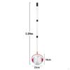 Aluminum Alloy Nut Gatherer Garden Rolling Harvester Golf Tennis Pick Manual Tools Collector