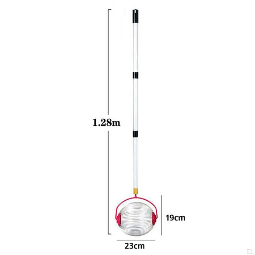 Aluminum Alloy Nut Gatherer Garden Rolling Harvester Golf Tennis Pick Manual Tools Collector