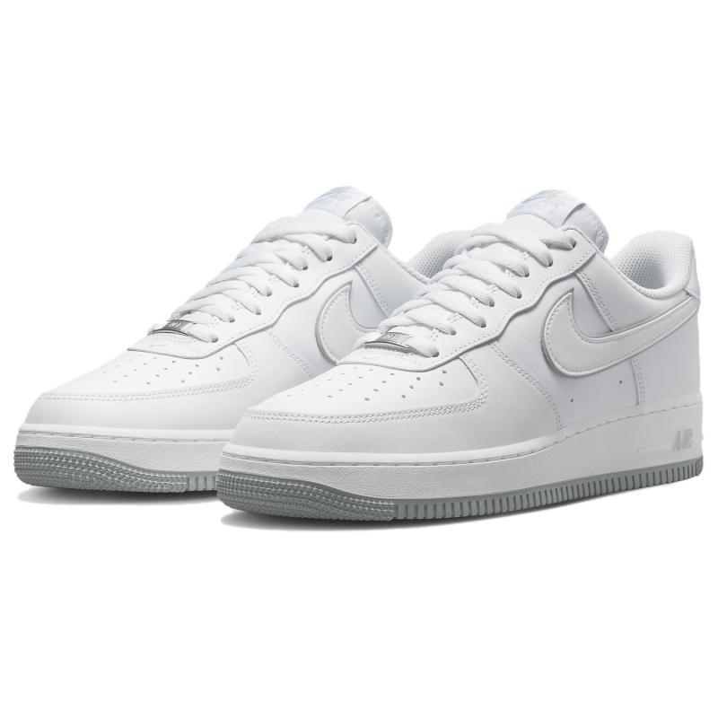 Nike Air Force 1 '07 Low White Wolf Grey Sole Sneakers DV0788-100