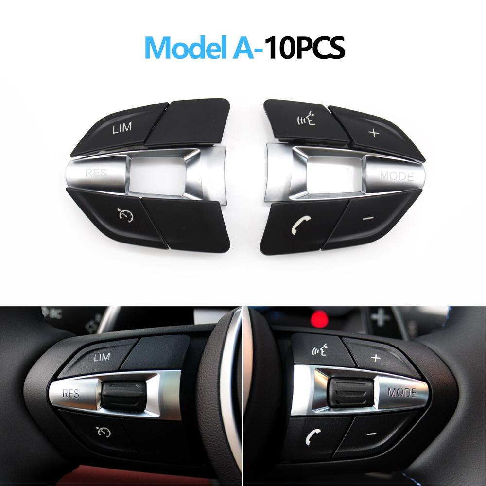 Car M Sport Steering Wheel Multifunction Buttons Knob For BMW F10 F11 F30 F31 F34 F01 F02 F06 F12 F25 F26 F15 F16 M2 M3 M4 M5