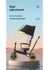 Portable Folding Tricycle with Canopy & Storage for Ages 1-6 - Multi-Form Baby Stroller Bike