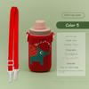 Children's Cartoon Cup Cover Handheld Crossbody Dual Purpose Portable Protective Insulation Cup Cover  Water Bottle Cover