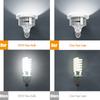 85W LED Light Bulb E27 3000K-6500K Photography Studio Home Remote Control Energy-Saving Photography Light Bulb for Home