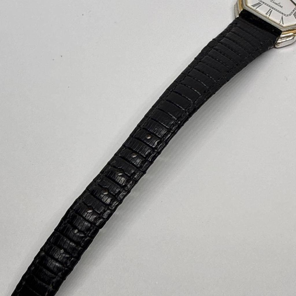 Good Working Seiko Ladies Watch Roman Numeral Octagon Excelline