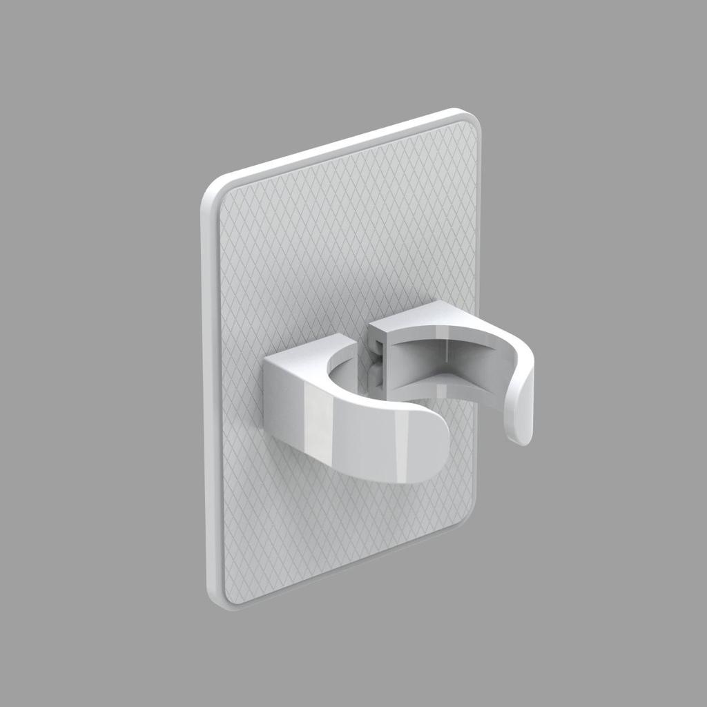 Punch-Free Wall-Mounted Adjustable Comb Storage & Massage Rack for Bathroom