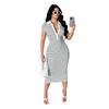 European Style Fall Women Summer Casual Elegant Commuting