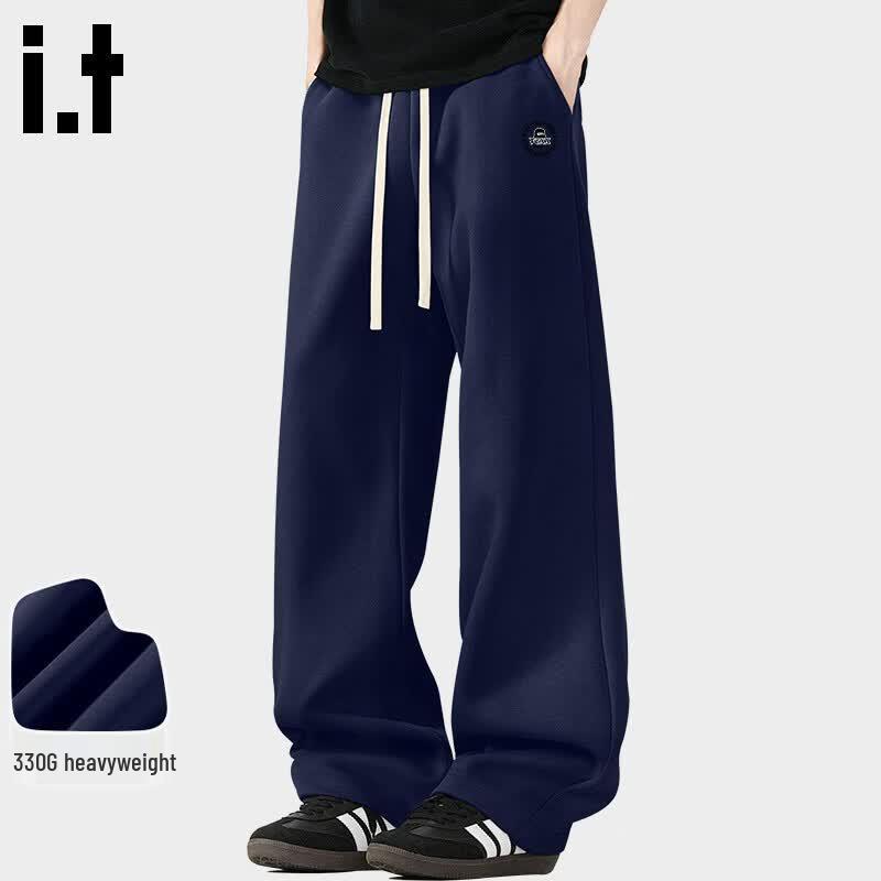 Fingercroxx IT Men's Straight-Leg Casual Trousers