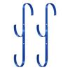 Poolside Pool Leaf Skimmer Net Holder Aboves Ground Pool Pole Hange Adjustable Telescopic Swimming Pole Hooks Accessories