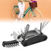 2PCS Integrated Bike Repair Tool Kit Electroplated Carbon Steel Bike Tool Kit  Road Bike