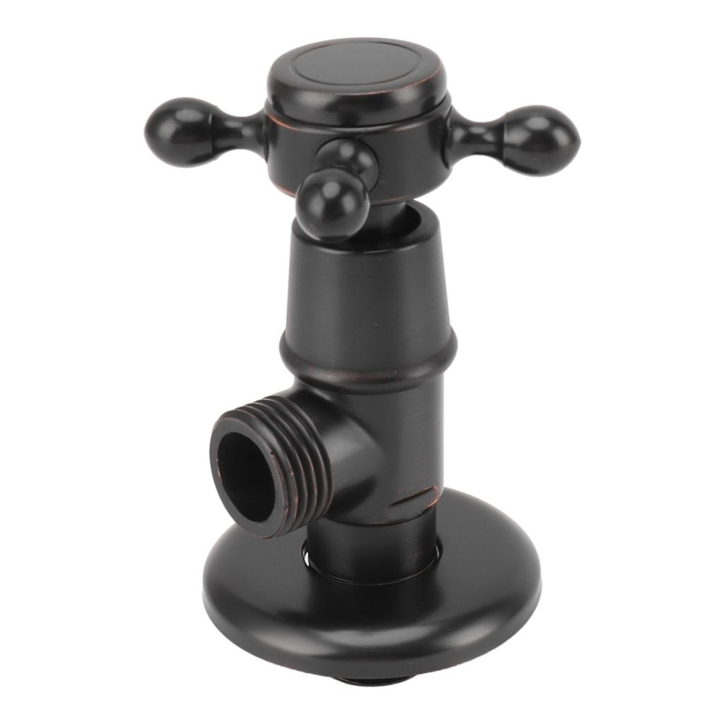 Brass Angle Stop Valve Retro Thickened Cold Hot   Valve Explosion Proof Water Shut Off Valve