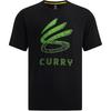 Under Armour Curry Logo Trend Round Neck Printed Soft Comfortable Short Sleeve T-Shirt Men T-Shirts Black 1387111-001