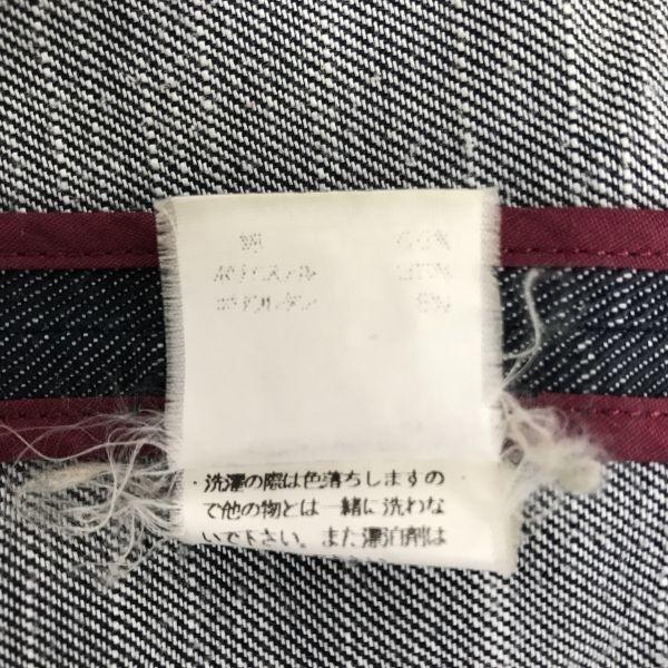 Tornado Mart/Black Denim Jacket/Blouson/Outerwear/Shop Coat/L/Gray/Black/(USED)