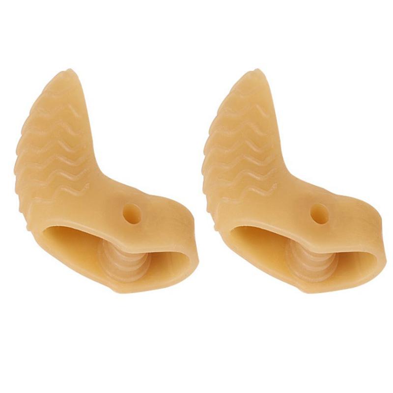 2 Stück Großzehen-Geradehalter Daumen Valgus Schutz Silikon Gel Fuß Zehen