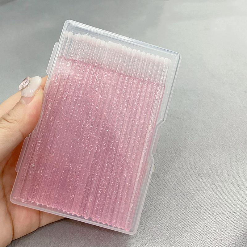 Ультратонкие ватные палочки для макияжа глаз, контуринга, корректора для подводки, снятия макияжа и очистки наращенных ресниц