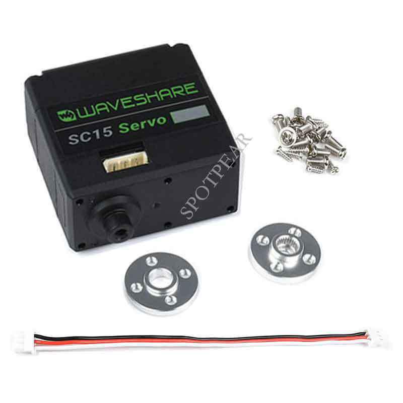 

SC15 Двомодовий UART 17 кг Висококрутний момент Програмований сервомотор