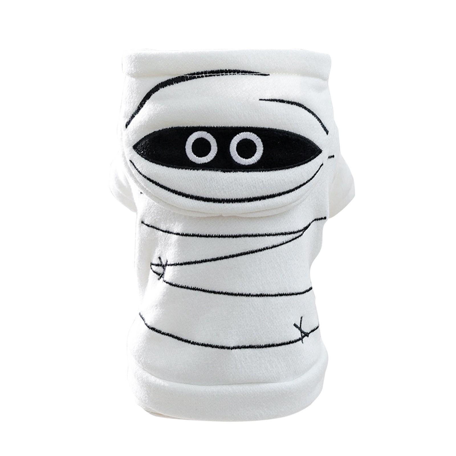 

Милый костюм питомца коровы, теплый шерстяной костюм для собаки большого размера для Хэллоуина, Рождества, для собак и щенков, модные дизайнерские костюмы XL белый