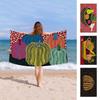 Serviette de plage en microfibre de l'artiste célèbre Y-Yayoi Kusama Absorbante Séchage rapide Douce Serviette pour Yoga Natation Vacances en station de montagne Alpinisme