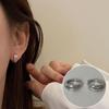 Geometric Minimalist Retro Women's Round Ball Ear Cuffs - Trendy Niche Design Earrings