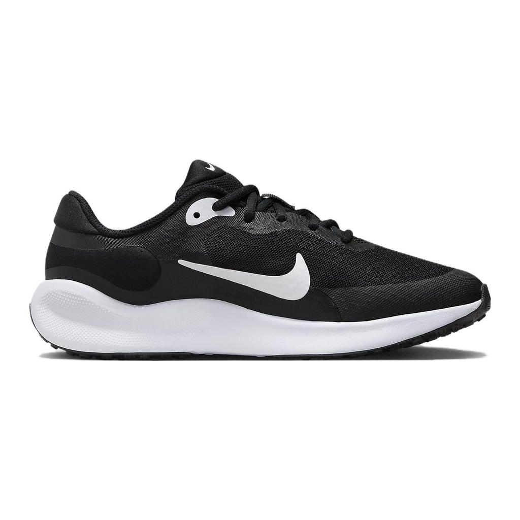Nike Revolution 7 Gs Black White FB7689-003