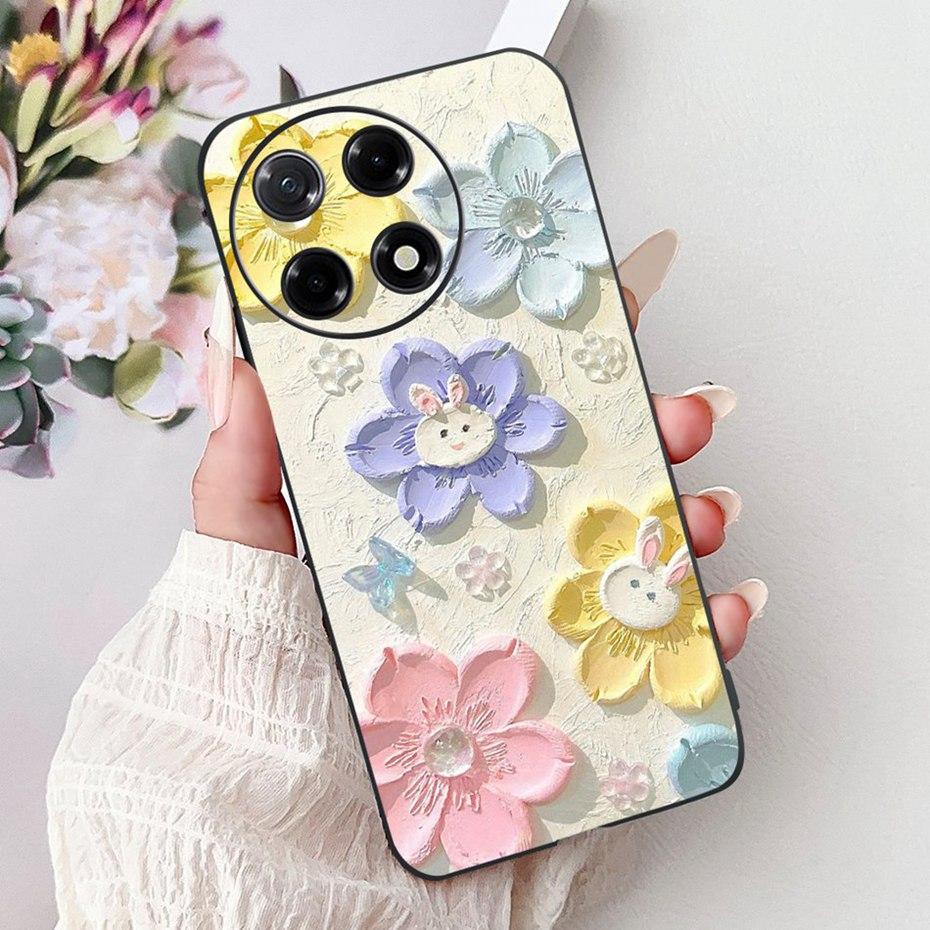 New Design Phone Case For Tecno Camon 30S Pro Camon30S CLA5 CLA6 Black Silicon Soft TPU Back Cover For Camon 30S 30SPro 4G
