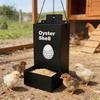Set Of 2 Premium Metal Food Holders For Poultry Leak Proof Structure Holds 1.3L Per Item Great For Small Groups