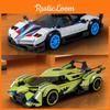 Дитячі будівельні блоки Набір гоночної машини Модель Іграшка для DIY розваг та освітнього подарунка