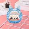 Cartoon Animal Quicksand Figurine Glitter Sequins Liquid Filled Animal Statue Sculpture Home Office Desktop Bookshelf Decoration Ornament Festival