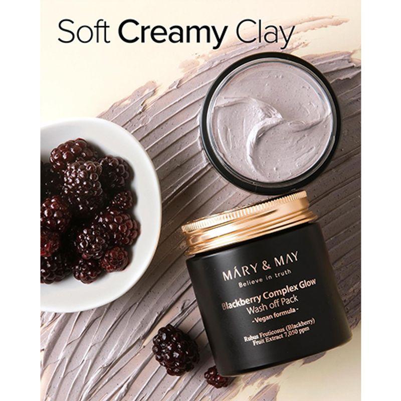 Mary&May *mini* Blackberry Complex Glow Wash Off Pack 30g