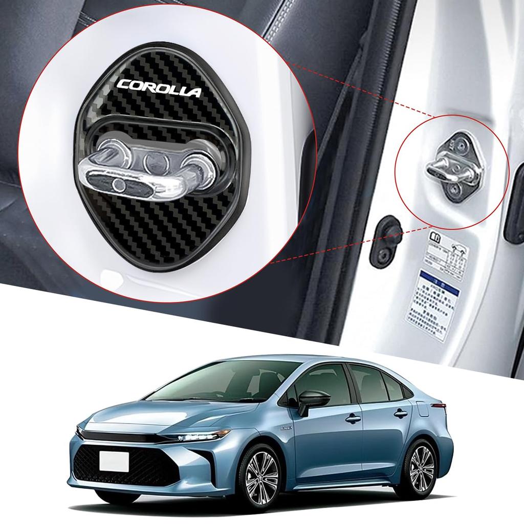 For Toyota Corolla Accessories Door Striker Cover COROLLA Car Dedicated Design Corolla Touring Corolla