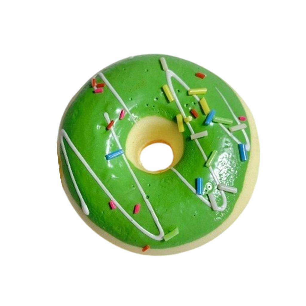 Slow 6cm Donut PU Simulation Bread Stress Relief Toy