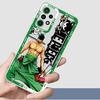 Pouzdro pro Samsung Galaxy A56 A33 A55 A23 A15 A73 A54 A25 A14 A36 A13 A26 A24 A34 A35 Průhledný kryt na telefon Ones Pieces Luffy Zoro