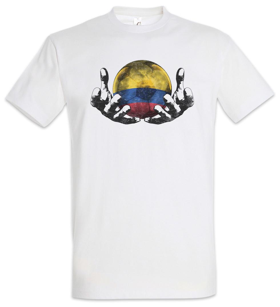 Colombia Football Magic Ball T-Shirt colombian Soccer Flag World Championship M
