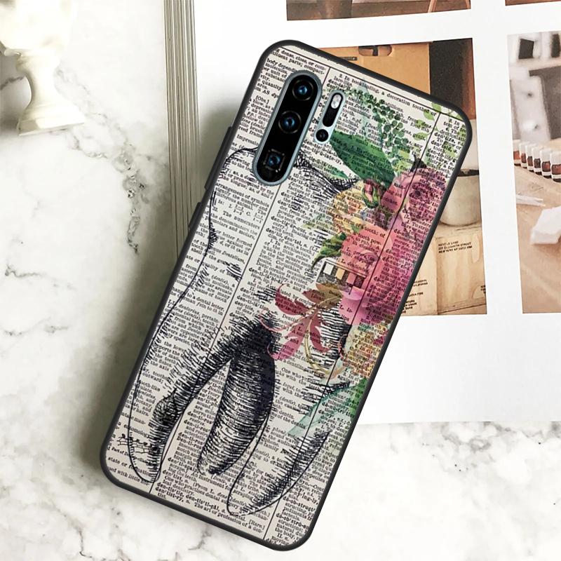 Human Tooth Anatomy For Huawei Nova 7i 8i 11i 12i 12s Y73 Y70 Y90 Y60 Y72 Y61 Y91 9 10 SE P40 Lite P30 Pro Case