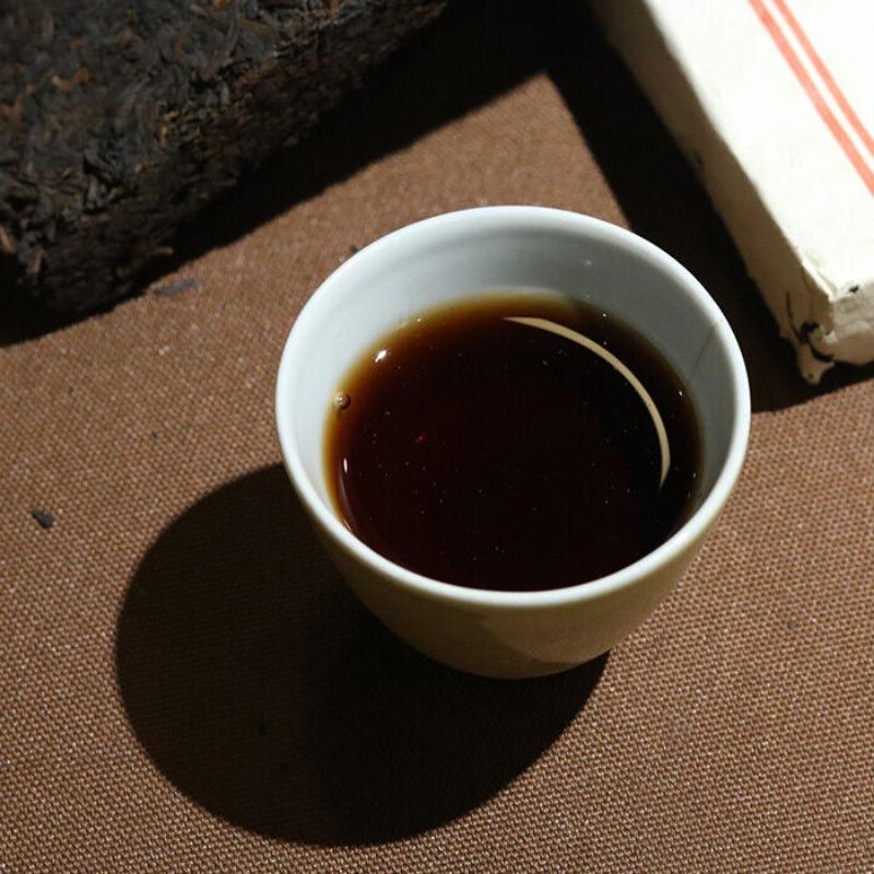 CNNP Выдержанный Пуэр Кирпичный Чай Известный Китайский Бренд 7581 Пуэр Спелый Пуэр — фото 6