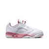 Air Jordan 5 Retro Low GS Crafted For Her Kids Sneakers White Coral-Chalk Desert-Berry DX4390-116