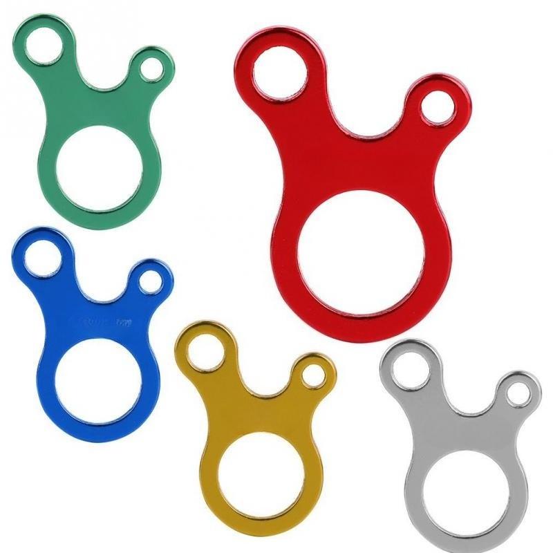 10Pcs 3-Hole Quick Knot Tent Cord Runner Fastener Wind Rope Buckle