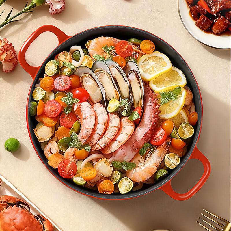 Airmate Cast Iron Enamel Dutch Oven