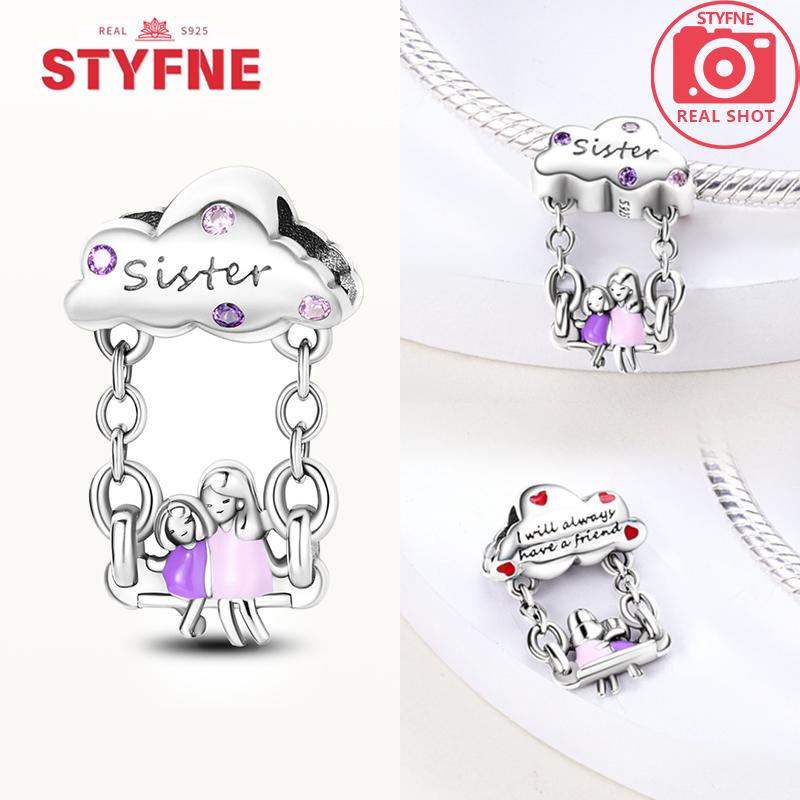 New 925 Silver Sparkling Magic Cube Love Charm Red Heart Beads DIY for Women Bracelet Fine Jewelry Gift Accessories