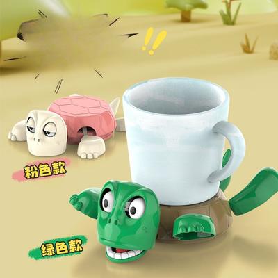 Turtle Coaster, 3D Printed Funny with Interactive Expression,Turtle Cup Holder, Home Decor & Kitchen Accessories Gag Gift