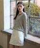 Tudument Cotton Mini Skirt White