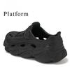 New Men's Sandals Fashion Thick-soled Hole Shoes Couple Outdoor Beach Shoes Comfortable Non-slip Men Slippers Sandalias De Mujer