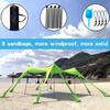 Seaside Portable Camping Canopy Tent Sunshade for Outdoor Beach and Fishing