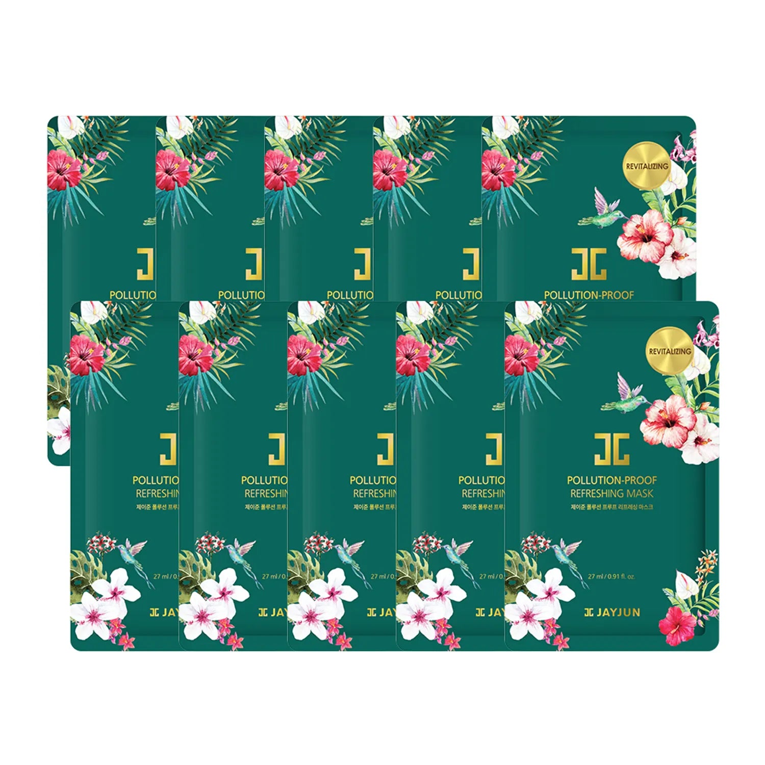 JAYJUN Pollution-Proof Refreshing Mask Sheet 1STEP 10P 10P