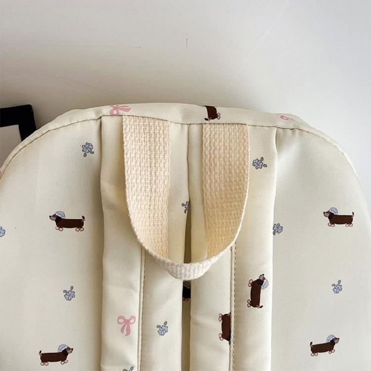 Japanese Styles Backpack for Girl Lovely Dogs Backpack Large Capacity Daypacks Travel Backpack Student School Bag