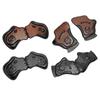 Motorcycle Side Panel Cover, Skull Style Heat Insulation Pad with Leather-Look Finish for Bike Side Decoration