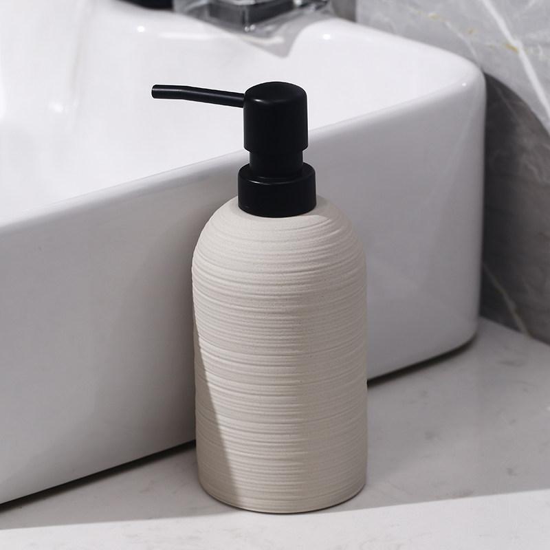 Soap Dispenser Nordic Style Pressed Hand Sanitizer Bottle Creative Hotel Homestay Shampoo and Shower Gel Dispenser Bottle