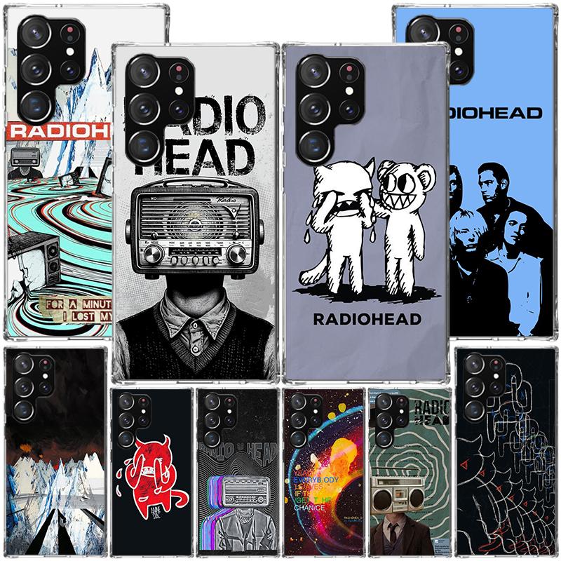 Bnad R-Radiohead Phone Case For Samsung Galaxy S24 S25 Edge S26 Ultra S23 S22 S21 Plus S20 FE + Personalized Print Cover Galaxy